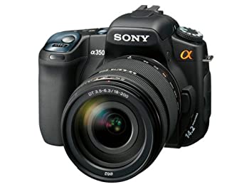 【中古】 ソニー SONY デジタル一眼レフカメラHズームレンズキット α350 高倍率ズームキット DSLR-A350H