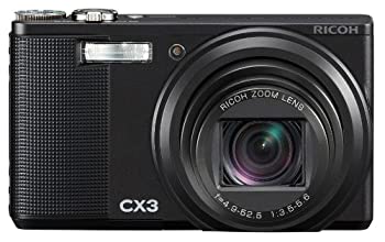 【中古】 RICOH リコー デジタルカメラ CX3 ブラック CX3BK