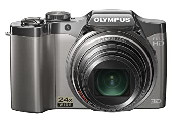 【中古】 OLYMPUS オリンパス デジタルカメラ SZ-30マルチレコーディング シルバー 1600万画素 光学24倍ズーム 広角25mm 3.0型液晶 3Dフォト機能 フルハイビジョン