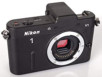 【中古】 Nikon ニコン ミラーレス一眼カメラ Nikon ニコン 1 (ワン) V1 (ブイワン) ボディ ブラック N1 V1 BK