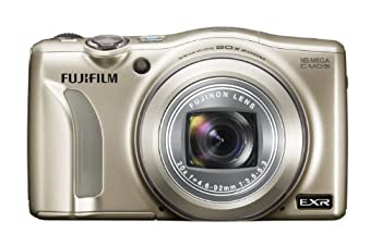 【中古】 FUJIFILM 富士フイルム デジタルカメラ FinePix F800EXR 光学20倍 シャンパンゴールド F FX-F800EXR G
