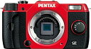 【中古】 PENTAX ミラーレス一眼 Q10 ボディ レッド Q10 BODY RED 12186(2)