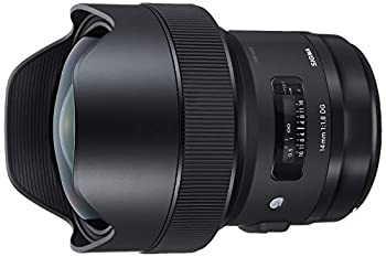 【中古】 SIGMA 単焦点超広角レンズ Art 14mm F1.8 DG HSM キャノン 用 フルサイズ対応