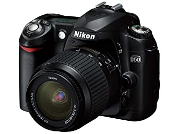【中古】 Nikon ニコン D50 ブラック デジタル一眼レフカメラ レンズキット AF-S DX ズームニッコール ED 18~55mm F3.5~5.6G