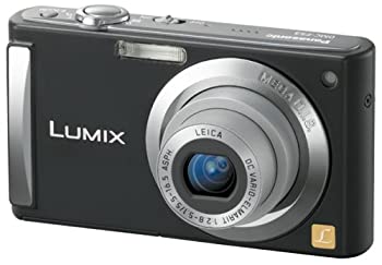 【中古】 パナソニック デジタルカメラ LUMIX (ルミックス) FS3 ブラック DMC-FS3-K