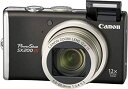 【中古】 Canon キャノン デジタルカメラ PowerShot (パワーショット) SX200 IS ブラック PSSX200IS (BK)