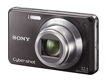 【中古】 ソニー SONY デジタルカメラ Cybershot W270 (1210万画素 光学x5 デジタルx8 ブラック) DSC-W270 B