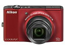 【中古】 Nikon ニコン デジタルカメラ COOLPIX (クールピクス) S8000 フラッシュレッド S8000RD