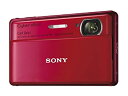 【中古】(未使用品) ソニー SONY デジタルカメラ Cybershot TX100V 1620万画素CMOS 光学x4 レッド DSC-TX100V R