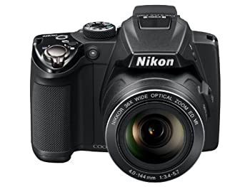 【中古】(未使用品) Nikon ニコン デジタルカメラCOOLPIX P500 ブラック P500 1210万画素 裏面照射CMOS 広角22.5mm 光学36倍 3型チルト式液晶 フルHD