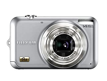 【中古】(未使用品) FUJIFILM 富士フイルム デジタルカメラ FinePix JX180 シルバー 1410万画素 光学4倍ズーム 広角28mm 2.7型液晶 FX-JX180S