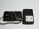 【中古】(未使用品) SONY デジタルカメラ Cyber-shot WX60 1620万画素 光学8倍 ブラック DSC-WX60-B