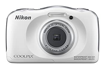 【中古】 Nikon ニコン COOLPIX S33 ホワイト