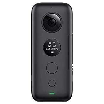 【中古】 Insta360 ONE X 5.7K 超 動画 手ブレ補正機能FlowState 360度アクションカメラ 高速WiFi iphone Android対応 (SDカード別売り V30ビデオス