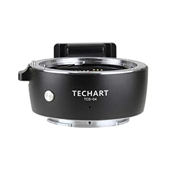 【中古】 TECHART (テックアート) TCS-04 キャノン EFマウントレンズ → ソニーα.Eマウント電子アダプター