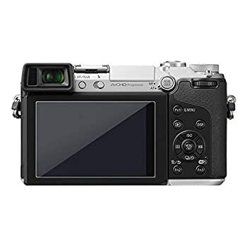 【中古】 [MIWA CASES] Panasonic LUMIX G8 G7 GX7 MarkII LX9 FZH1 FZ300 強化ガラス保護フィルム 液晶プロテクター 硬度9H 0.26mm厚ガラス