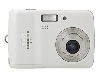 【中古】 Nikon ニコン デジタルカメラ COOLPIX L6 ホワイト COOLPIXL6W