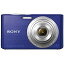 【中古】 ソニー SONY Cyber-shot W610 (1410万CCD 光学x4) ブルー DSC-W610 L