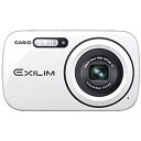 【中古】 CASIO カシオ デジタルカメラ EXILIM エクシリム ホワイト EX-N1WE