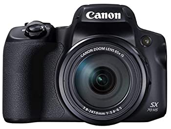 【中古】(未使用品) Canon キャノン コンパクトデジタルカメラ PowerShot SX70 HS 光学65倍ズーム EVF内蔵 Wi-FI対応 PSSX70HS-A
