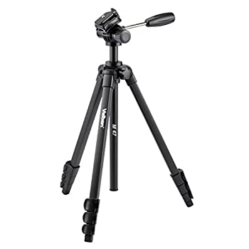 Other - 【中古】 Velbon ビデオ用三脚 M47 4段 レバーロック 全高155cm 脚径20mm 小型 フリュード雲台 クイックシュー対応 アルミ脚 446640