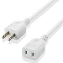 【中古】 エレコム 電源ケーブル 延長コード 2ピンプラグ用 3.0m T-E2230