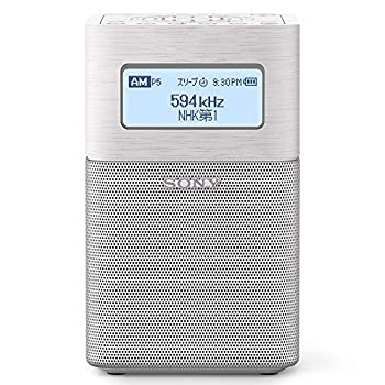 【中古】 ソニー ホームラジオ SRF-V1BT FM AM ワイドFM Bluetooth対応 ホワイト SRF-V1BT W