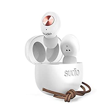 【中古】 Sudio Bluetooth 完全ワイヤレスイヤフォン TOLV White SD-0037