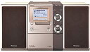 【中古】 松下電器産業 SDステレオシステム (ブラウン) SC-PM770SD-T