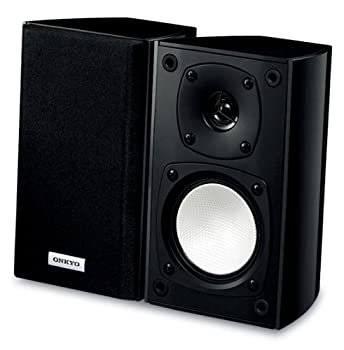 【中古】 ONKYO オンキョー サラウンドスピーカー 2台1組 D-058M (H)