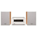 【中古】 ONKYO オンキョー ミニコンポ CDレシーバーシステム Bluetooth接続可能 ホワイト X-U5X (W)