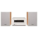 【中古】 ONKYO オンキョー ミニコンポ CDレシーバーシステム Bluetooth接続可能 ホワイト X-U5X (W)