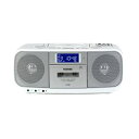 【中古】 TOSHIBA CDラジオカセットレコーダー CUTEBEAT ホワイト TY-CDK5 (W)