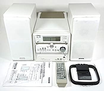 【中古】 Victor ビクター JVC CA-UXW50-W マイクロコンポーネントMDシステム (CD ダブルMDコンポ) (本体UX-W50とスピーカーSP-UXW50-Wのセット)