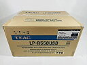 【中古】 ティアック(TEAC) ターンテーブル カセットプレーヤー付CDレコーダー レコードプレーヤー (ピアノブラック) LP-R550USB-P PB