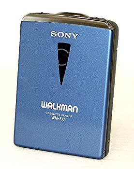 【中古】 SONY ソニー WM-EX1 ブルー カセットウォークマン (ポータブルカセットプレーヤー) 再生専用機 Dolby NR装備