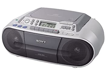 【中古】 SONY CDラジカセ シルバー