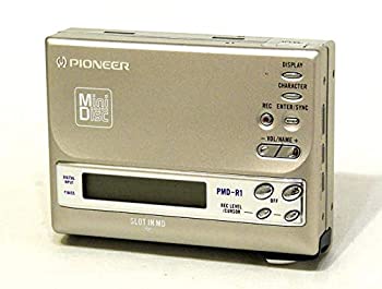 【中古】 Pioneer パイオニア PMD-R1 (S) シルバー MDレコーダー (ポータブルミニディスクレコーダー) ビンテージ ヴィンテージ レトロ アンティーク 1