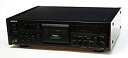 【中古】 SONY ソニー TC-K555ESA ブラック 3ヘッドカセットデッキ DOLBY B C NR