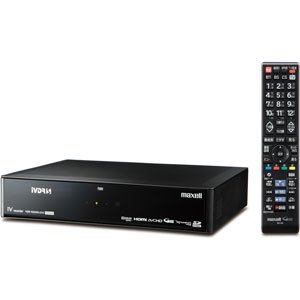【中古】 maxell マクセル Wチューナー 500GB内臓ハードディスク+IVDRレコーダー VDR-R2000.G50