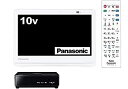 【中古】 パナソニック 10V型 液晶 テレビ プライベート ビエラ UN-10E8-W 2018年モデル