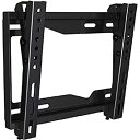 【中古】 朝日木材加工 テレビ 壁掛け金具 WALL FIT MOUNT 26~43型 ブラック チルト TLT-006-BK