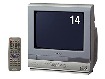 【中古】 SHARP デュエット VT-14GH10 ビデオテレビ