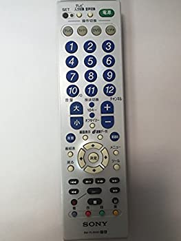 【中古】 ソニー SONY 学習リモコン テレビ レコーダーなど最大3台操作可能 RM-PL400D