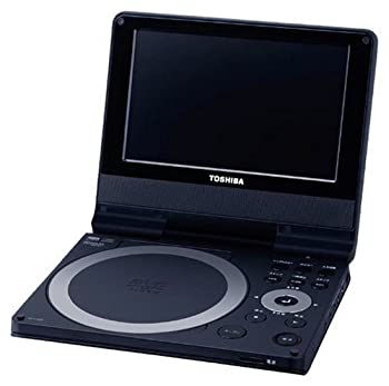 【中古】 TOSHIBA ポータロウ 7V型ワイドポータブルDVDプレーヤー SD-P75SB ディープブルー