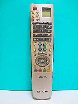 楽天バリューコネクト【中古】 シャープ テレビリモコン GA548WJSA