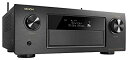 【中古】 DENON デノン AVレシーバー Auro-3D Dolby Atmos DTS X HEOS機能 ハイレゾ音源対応 HDCP2.2 ブラック AVR-X4400H-K