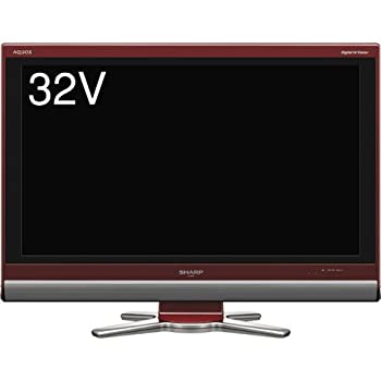 【中古】 シャープ 32V型 液晶 テレビ AQUOS LC-32DE5-R ハイビジョン 2009 ...