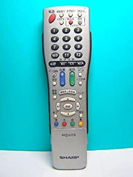 【中古】 シャープ テレビリモコン GA765WJSA