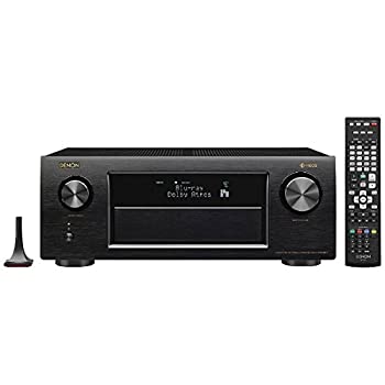 【中古】(未使用品) DENON デノン AVレシーバー 11.2ch HEOS機能 ハイレゾ音源対応 Dolby Atmos DTS X HDCP2.2 ブラック AVR-X4300H-K